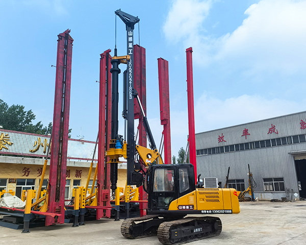 将挖掘机升级为旋挖钻机