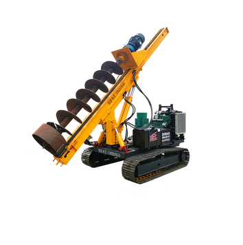 太阳能光伏打桩机